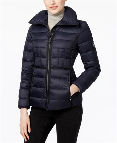 lightweight michael kors jacket|Michael Kors packable puffer jacket.